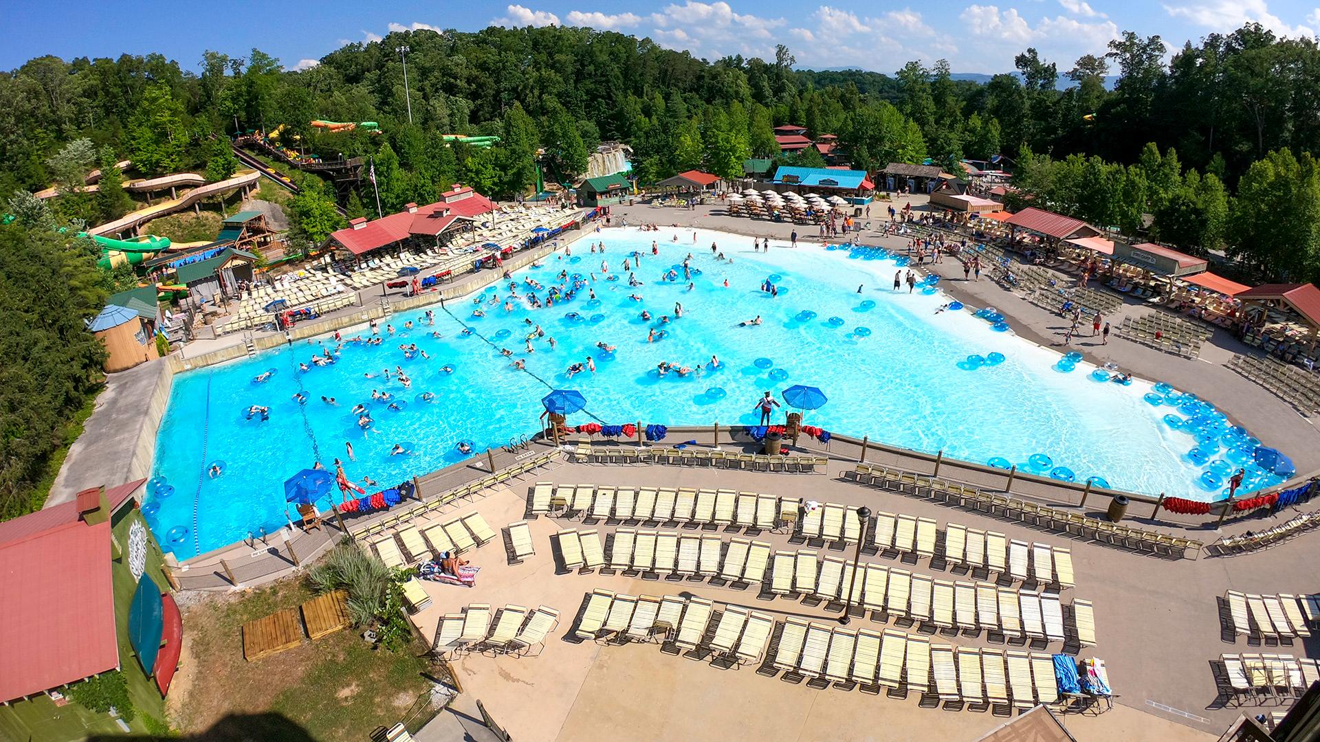 Dolly Parton's Splash Country  Water Park in Pigeon Forge TN